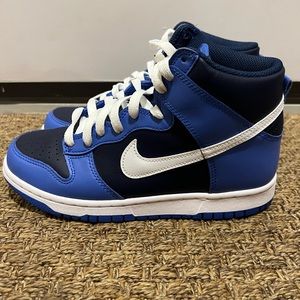 NIKE DUNK high obsidian gs